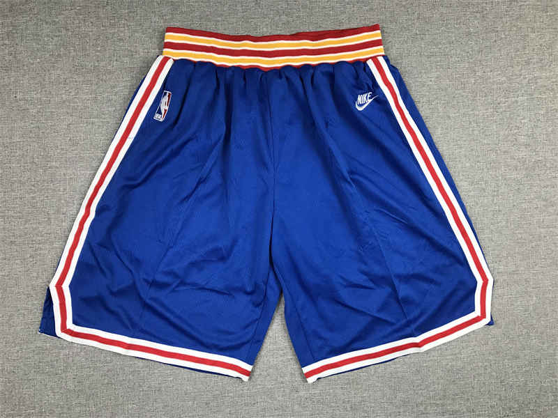  Men 2022 NBA Men Golden State Warriors blue shorts